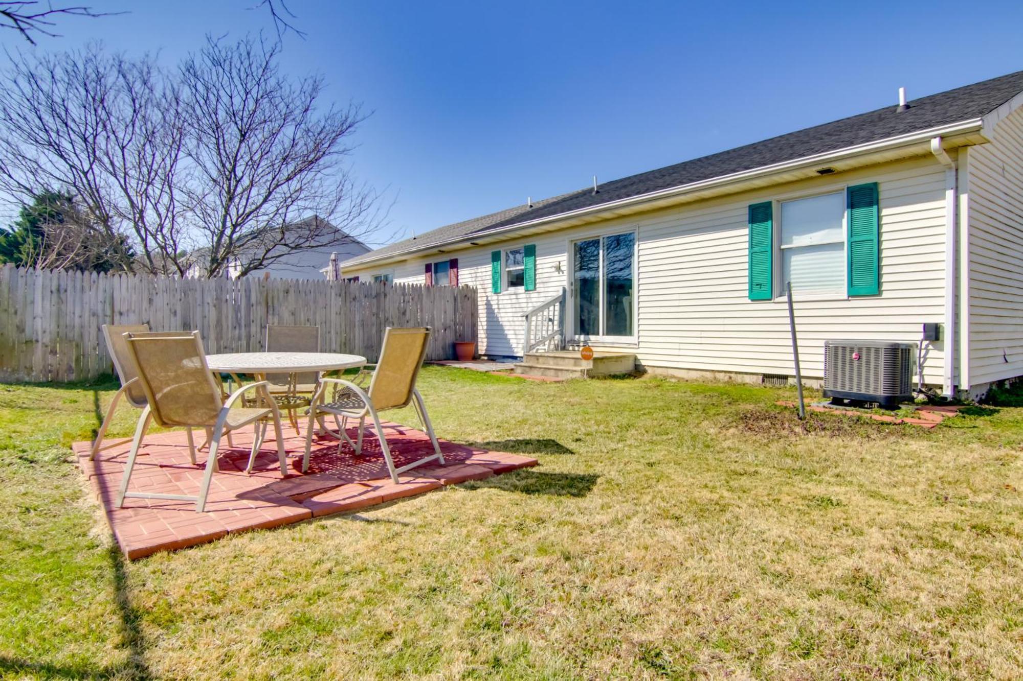 Milton Townhouse About 9 Mi To Delaware Bay!ヴィラ エクステリア 写真